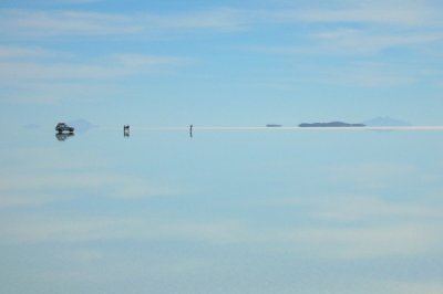 Salar de Uyuni, espejo del cielo