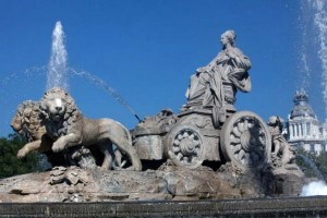 Fuente de la Cibeles, Madrid, Destino