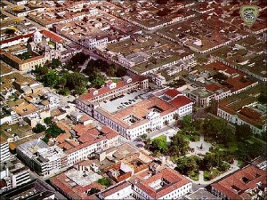 Vista aérea de la ciudad de quito