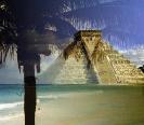 Pirámide en Chichen Itza en México