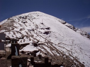 La pista Chalcataya, la mas alta del mundo