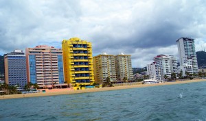 Playa en Acapulco Mexico