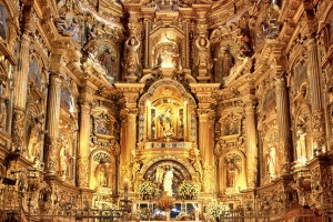 Iglesia de quito, en ecuador